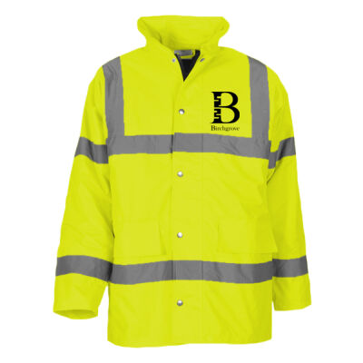 Hi-Vis Classic Motorway Jacket Thumbnail